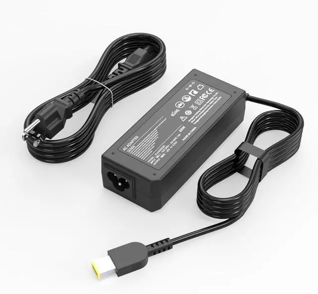 Main image of 65W Laptop Charger for  Thinkpad T460 T470 T470S T431S T440 T440S T440P T450 T460S E531 E570 E560 L470 L460 X270 X250 X240 G40 G50 Yoga 2 11 11s 13 2 Pro 13 Power Supply Cord (Not USB C Tip)