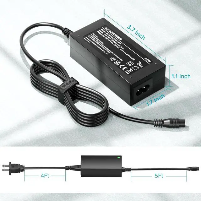 Alt view image 5 of 7 - Powseed 65W Universal Laptop Charger for Dell HP Asus Acer Samsung Toshiba Lenovo IBM Sony Gateway Notebook Ultrabook Chromebook, DC Output 18.5V 19V 19.5V 20V Power Adapter Supply Cord 65W