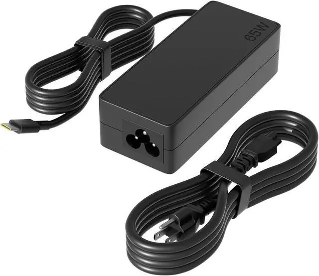 Main image of 65W USB C Charger for  Thinkpad & Yoga & Chromebook & Ideapad Slim Duet & ThinkBook Series Laptop Replacement ADLX65YDC2A ADLX65YLC2D ADLX65YDC3A Universal Type-c Power Adapter Fast Charging