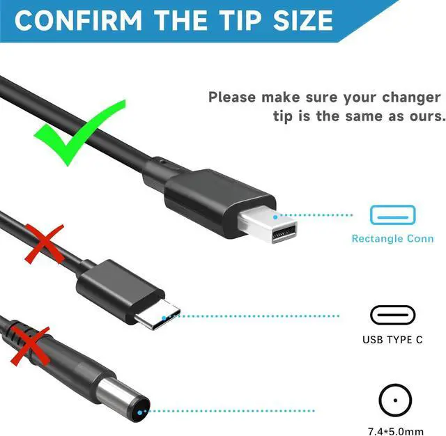 Alt view image 6 of 7 - 200W Laptop Charger for  ROG Zephyrus G16 GU605 GU605MI GU605CM GU605CP GA605 GA605WV GA605WI GA605WV  TUF Gaming A14 FA401WV FA401UV FA401UU ProArt Copilot+ PC P16 H7606 PX13 HN7306