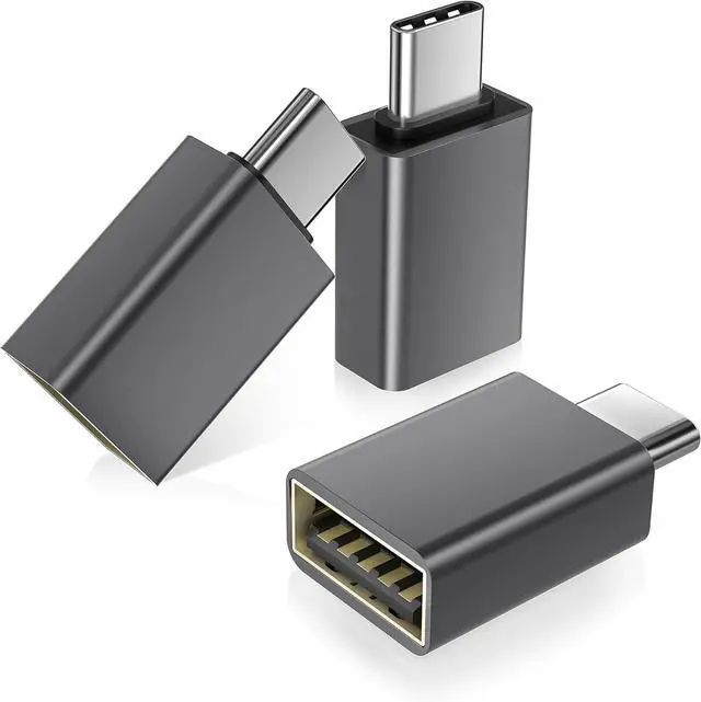 Main image of OTG USB-C to USB 3.0 Adapter [2Pack] Thunderbolt 3 Compatible with  MacBook Pro/Air iPhone 16 Pro Max/Plus/15  Galaxy S24/S23/S22/S21