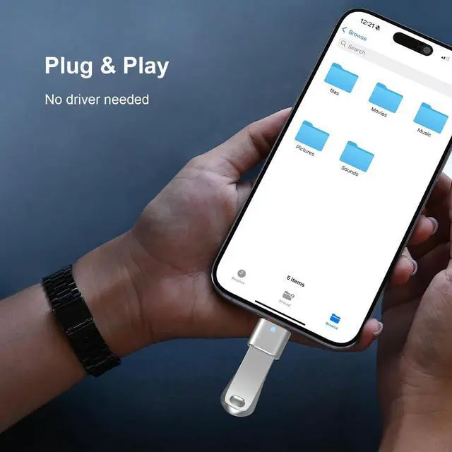 Alt view image 6 of 7 - 3Pack Upgraded USB C to USB Adapter High-speed data Transfer USB C Male to USB 3.0 Female OTG Adapter for iPhone17 16 15 Mac iPad  Galaxy S24 S25 Notebook and More Type C Devices