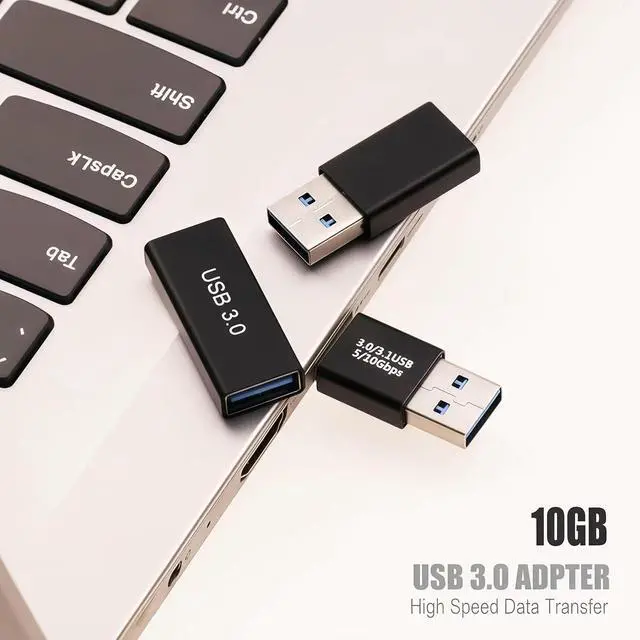 Alt view image 3 of 7 - USB 3.0 Adpter 3Styles of USB 3.0 to USB Adapters- USB A Female to Female Coupler USB A Male to Male Coupler USB A Male to Female Adapter - High Speed Convert Extension Coupler Connector Converte