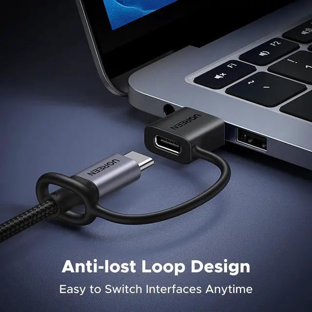 Alt view image 5 of 7 - USB C to USB Adapter 3 Pack USBC Female to A Male Adapter Type C Charge Converter Compatible for iPhone 16 Pro Max 15 14 13 12 Plus  Watch Airpods iPad Air Mini  Galaxy S25