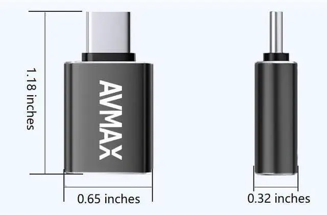 Alt view image 6 of 6 - USB Adapter 4 Pack High-Speed Data Transfer USB Type C Male to USB Female 3.0 OTG Adapter for iMac MacBook Pro Air iPhone 16 15 iPad  Surface  Galaxy S24/S23/S22/S21.