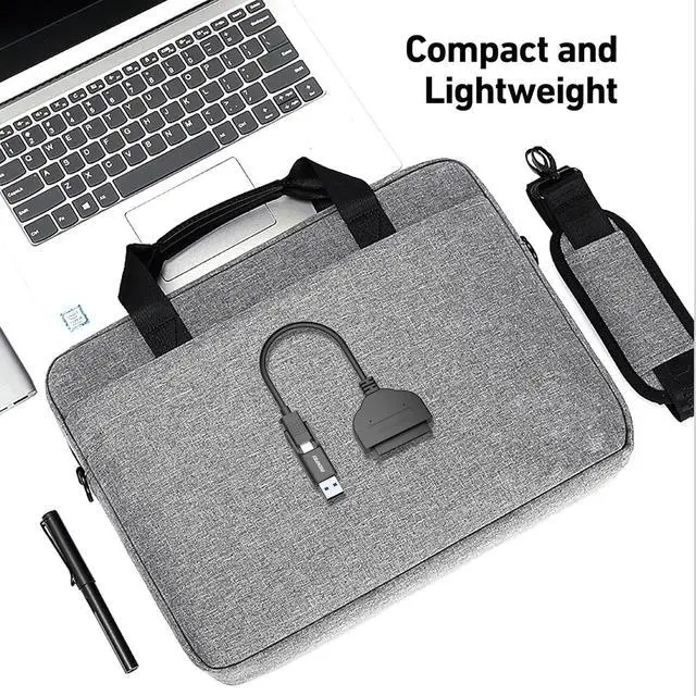 Alt view image 7 of 7 - SATA to USB Cable 2in1 USB-C/USB 3.0 to SATA III Hard Driver Adapter Compatible for 2.5 inch HDD and SSD