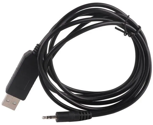 Alt view image 6 of 7 - AP9630 AP9631 940-0299A Console Cable for APC Network Management Card P2303GT USB RS232 Serial to 2.5mm TRS Stereo Jack Plug PC Link (6FT)