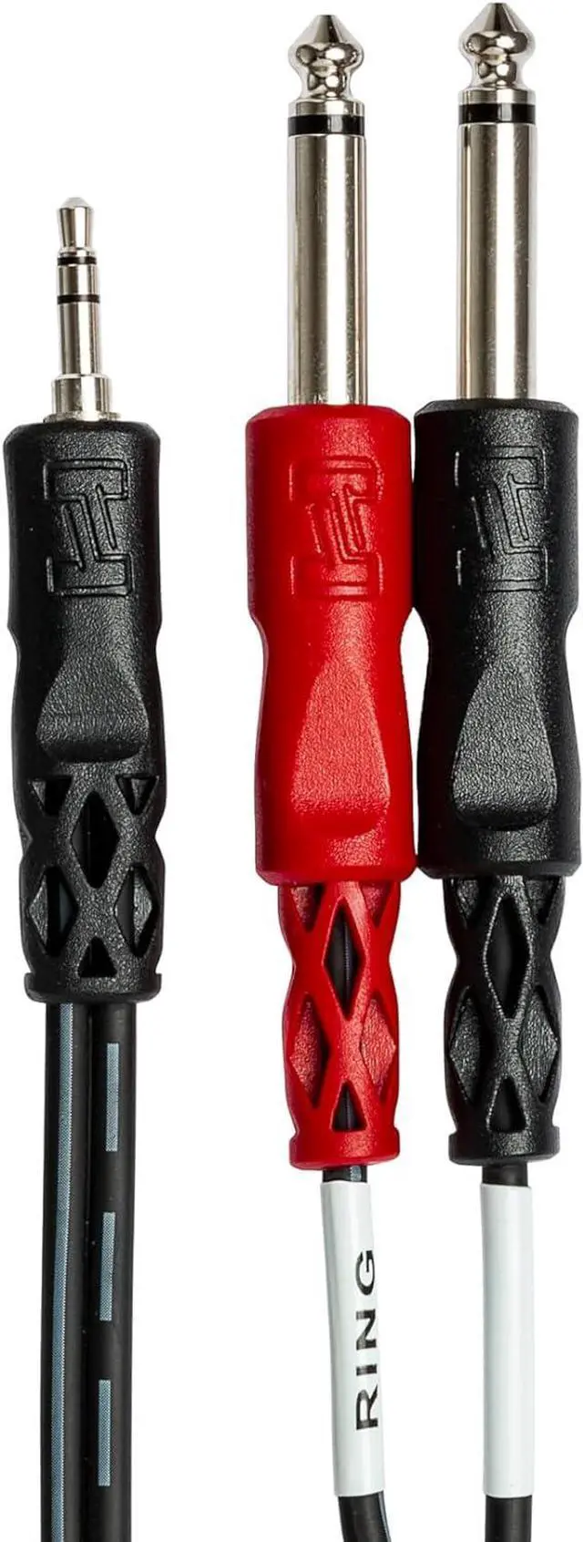 Alt view image 3 of 4 - Hosa CMP-153 3.5 mm TRS to Dual 1/4 TS Stereo Breakout Cable 3 Feet Laptop