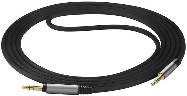 Alt view image 2 of 6 - Geekria Audio Cable Compatible with JBL Tune 770NC/760NC/750BTNC/720BT/710BT/700BT/660NC Live 660NC/650BTNC/500BT Headphones 2.5mm to 3.5mm Replacement Stereo Cord (4 ft/1.2 m)