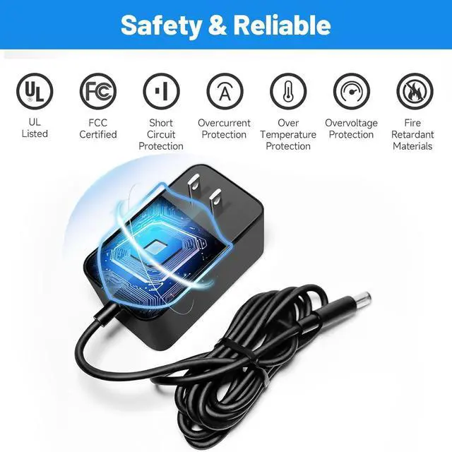 Alt view image 3 of 7 - 24V 2A Power Supply UL Listed 24 Volt LED Power Supply Adapter 100-240V AC to 24V DC Converter Adapter with 5.5mm x 2.1mm DC Plug for LED Strips CCTV Camera 2 Pack