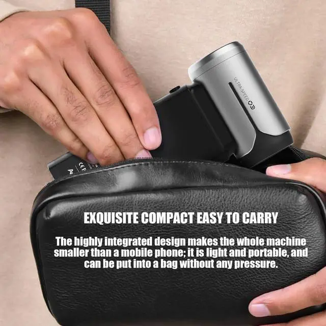 Alt view image 4 of 7 - Electric Compressed Air Duster 130 000RPM Portable Small Super Power Cordless Air Duster Blow and Suction High Speed Air Blower Turbo Fan Dust Blower for Computer Keyboard House Travel Outdoor Car