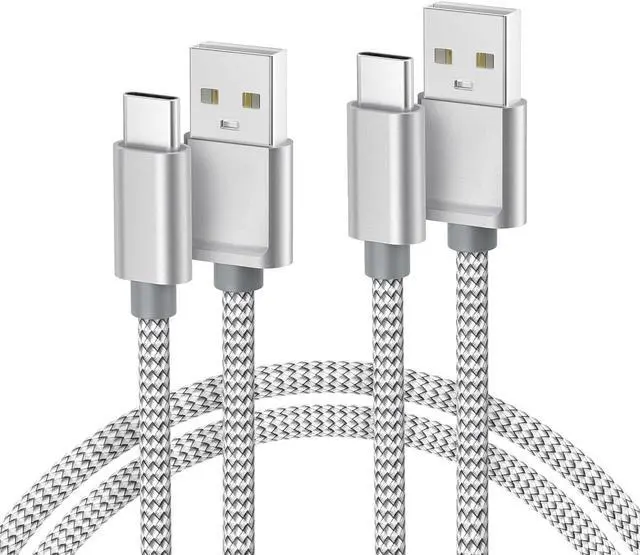 Main image of Basesailor for iPhone 17 16 Pro Max Charger Cord,USB to USB C Cable 6.6FT/2Pack,Type C Charging Power Cord for Apple 15 iPad 10 Air 4 5,Samsung Galaxy S25 S24 S23 S22 Plus Ultra,A52 A53 A54,Pixel 9 8