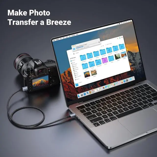 Alt view image 5 of 7 - 10 Gbps Micro B to USB C Hard Drive Cables 1.5FT USB C to Micro B External Hard Drive Cable Compatible with MacBook Pro/Air iPad/Tablet iPhone  Galaxy S24 WD Seagate etc