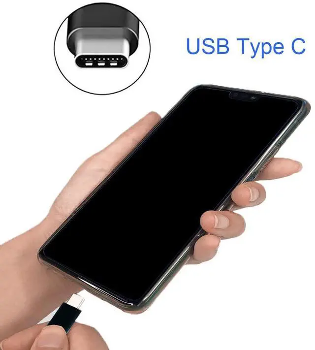 Alt view image 4 of 6 - 5ft USB-C to Type A Fast Charger Data Type C Cable for iPad Pro 12.9/11 2018 Galaxy Ultra S20+S10 S9 Note 10 Tab S4 MacBook Air Google Pixel 3a 2 XL LG  Xperia XZ Charging Cable.