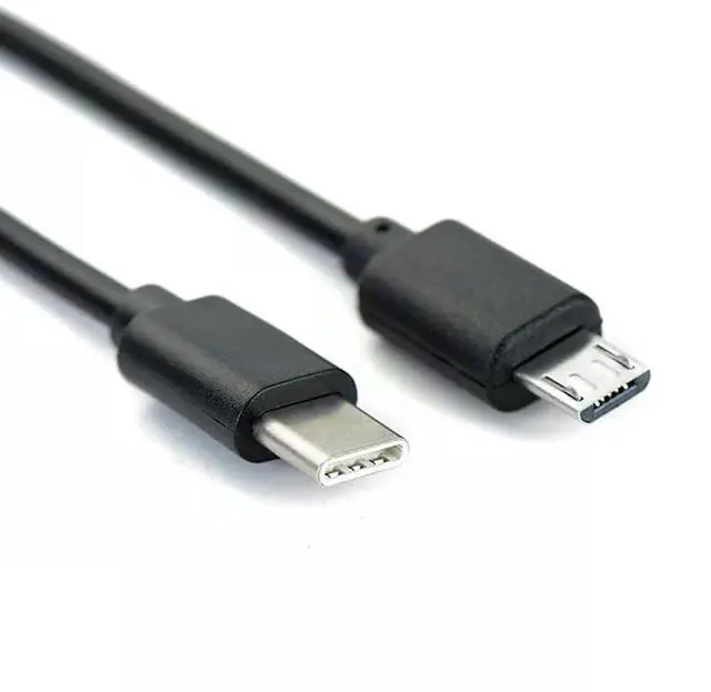 Main image of 3FT USB C to Micro USB Data & Charge Cable for Old Phones Smartphones Cameras Headphones - Compatible With MacBook iPhone 15  LG Moto PC/Laptop With USB C Port