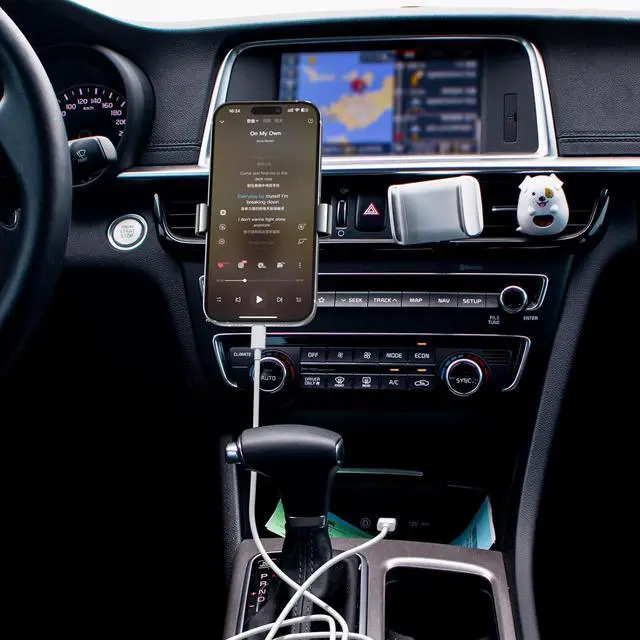 Alt view image 3 of 7 - Car Carplay Cable for iPhone 16/15 iPhone16/15 Plus 16/15Pro16/15Pro Max charger USB A to USB C for Carplay USB C Cord iPad USB C Cable 10th iPad Air Car Charger Cable Cord Replacement 3FT (White)
