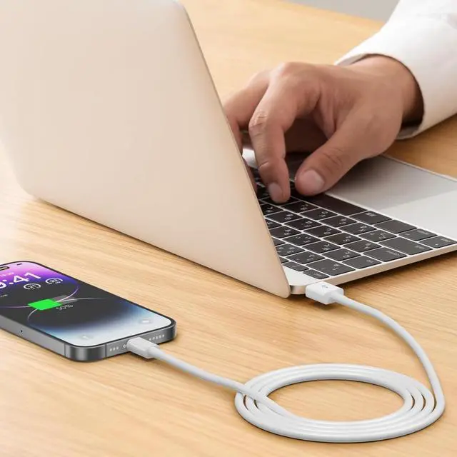 Alt view image 7 of 7 - Car  Carplay Cable 3FT Car Charger Cord USB A to Lightning Cable Compatible for iPhone 14 13 12 11 Pro Max XR XS X 8 7 6 Plus SE iPad Charging Cord