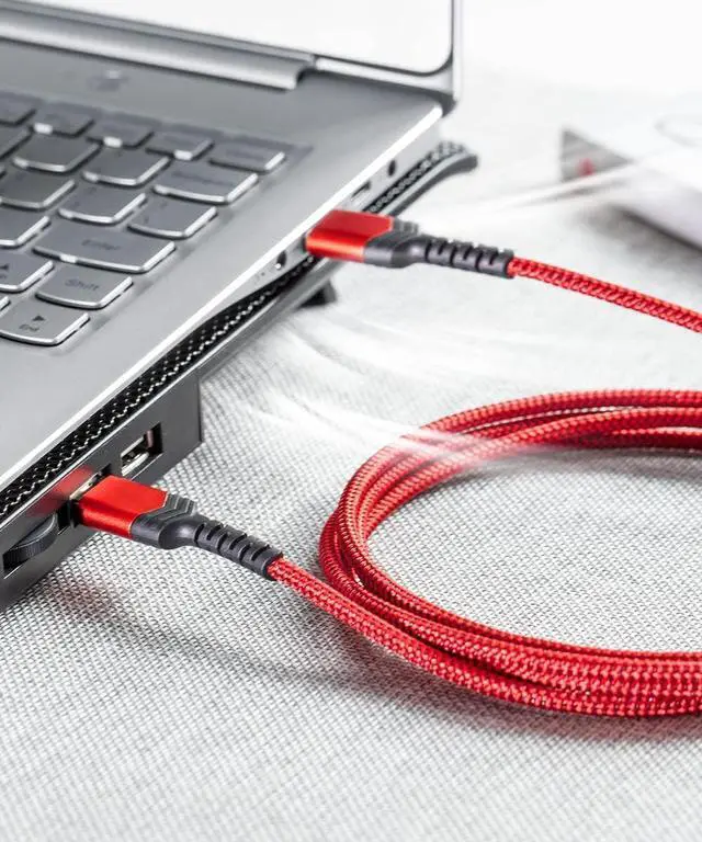 Alt view image 4 of 7 - USB 3.0 A to A Male Cable 2 Pack(3.3ft+6.6ft) USB Male to Male Cable Double End USB Cord Compatible with Hard Drive Enclosures DVD Player Laptop Cooler and More (Red)