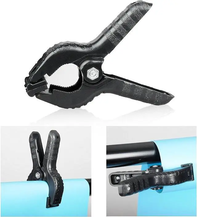Alt view image 6 of 7 - Photo Video Studio 10 Ft Adjustable Background Stand Backdrop Support System Kit with Photography Background Holder Carry Bag