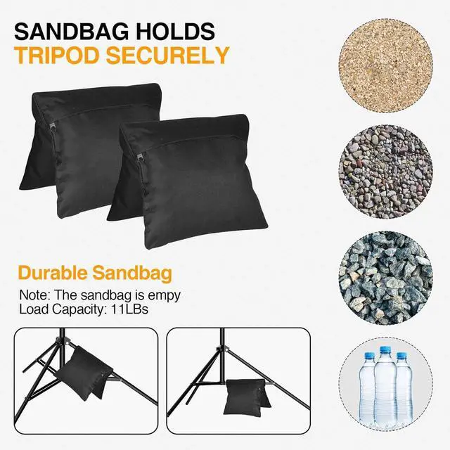 Alt view image 6 of 7 - Backdrop Stand Photo Video Studio 10 x 10FT Heavy Duty Adjustable Backdrop Stand Background Support System for Photography Parties Wedding