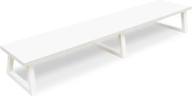 Main image of TEAMIX White Dual Monitor Riser for 2 Monitors,-42inch, Wood Desktop Dual Stand with Metal Legs, Long Screen/PC/Laptop Storage,Computer Shelf TV Holder Home Office