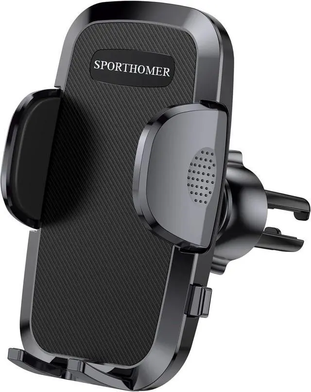 Main image of Car Phone Holder- Hands-Free Phone Holder for Car Secure & StablePhone Holder for Car Vent with Firm Grip Fits for iPhone Cell Phone Automobile Cradles Universal - Car Cell Phone Holder