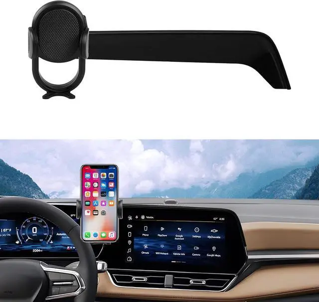 Main image of Car Phone Holder for 2025 Chevy Chevrolet Equinox Accessories Phone Mount 11.3-Inch Screen Cell Phone Automobile Cradles Hands-Free 360 Degree Rotation(Not for EV)