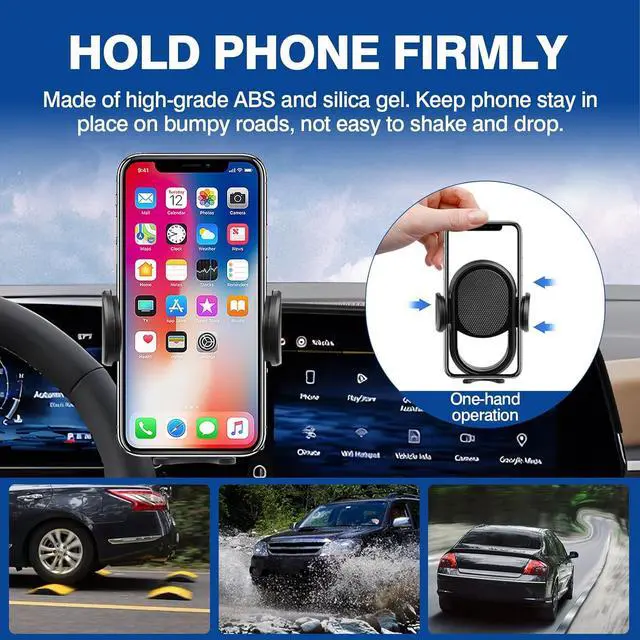 Alt view image 5 of 7 - Car Phone Holder for 2025 Chevy Chevrolet Equinox Accessories Phone Mount 11.3-Inch Screen Cell Phone Automobile Cradles Hands-Free 360 Degree Rotation(Not for EV)