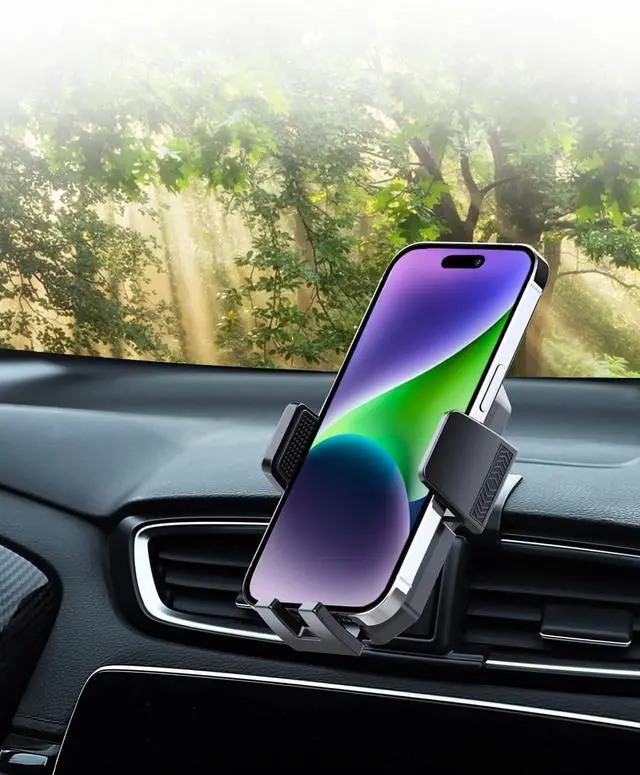 Main image of Car Phone Mount for Honda CRV CR-V 2017 2018 2019-2020 2021 2022 Accessories 5th Gen CRV Custom Air Vent Phone Holder Auto Lock Hands Free 360° Rotation Cell Phone Automobile Cradles