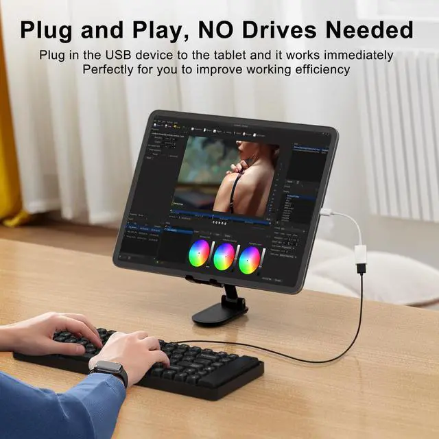 Alt view image 6 of 7 - USB C to USB 3.0 Adapter (2 Pack) USB C Male to USB Female OTG Dongle Cable Thunderbolt3 to USB Adapter Compatible with MacBook Pro/Air iPad Pro iPhone 16 Pro Max/15 Galaxy S25/S24/S23/S22