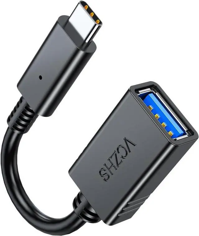 Alt view image 6 of 7 - USB C to USB Adapter USB C Male to USB3.0 Female Adapter OTG Cable Thunderbolt3 to USB Adapter Compatible with MacBook Pro/Air 2022 2020 iPad Pro 2022  Galaxy S23 S22 Pixel