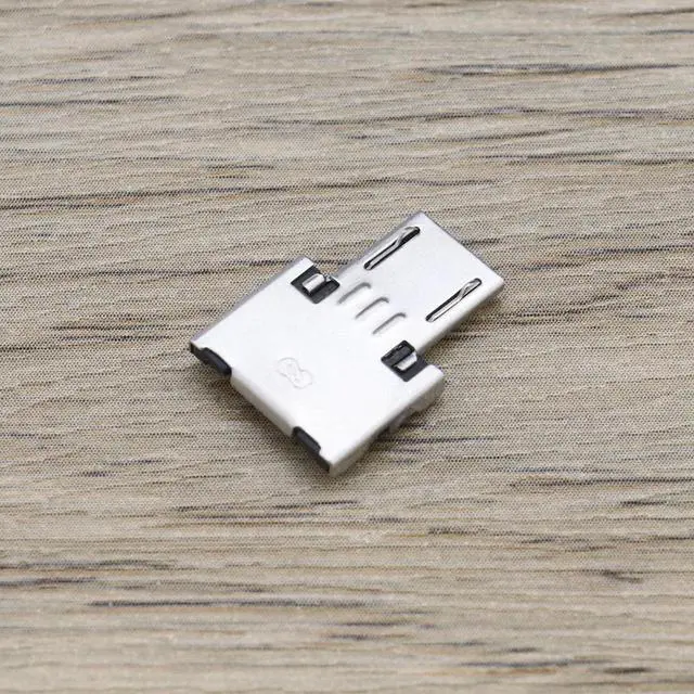 Alt view image 6 of 7 - 10Pcs Micro USB OTG Adapter Replacement Micro USB 2.0 5pin OTG Adapter Connector Compatible with Android Phones Electronic Accessories