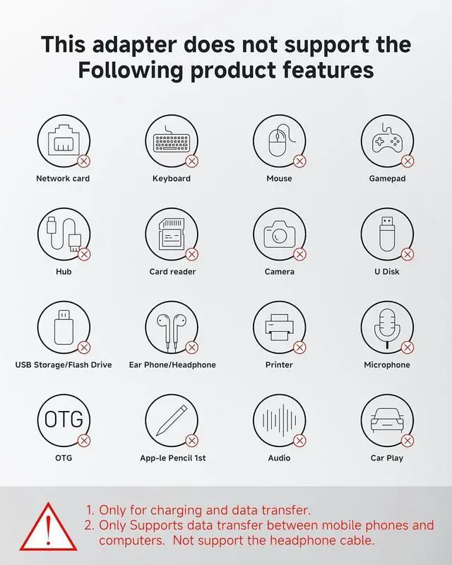 Alt view image 5 of 7 - MFi Certified 27W USB C to Lightning Adapter (2 Pack) - Fast Charging Data Sync Lightning to USB Type C Cable Adapter for iPhone14/13/12 Series iPad AirPods with Anti-Lost Loop Not for Audio/OTG