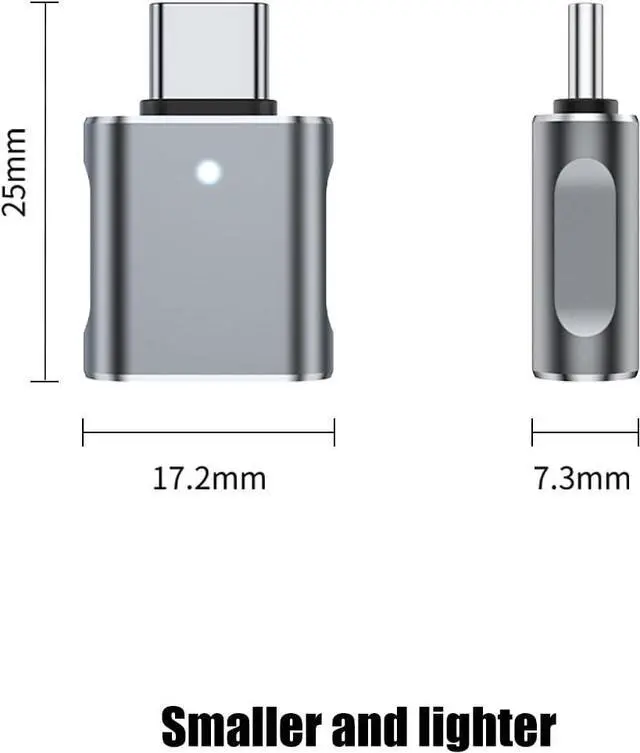 Alt view image 5 of 6 - 5 Pack Typec/USB c to USB Adapter OTG Converter with 5/10 Gbps High Speed Data Transfer USB to USBC Adapter Compatible with  iWatch iPhone 16/15 MacBook  etc.