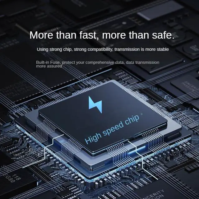 Alt view image 5 of 7 - High-Speed 6-in-1 USB 3.0/USB-C OTG Card Reader - 104MB/s CF/SD/TF/MS Adapter with Dual Ports & LED | Mac/PC/Android