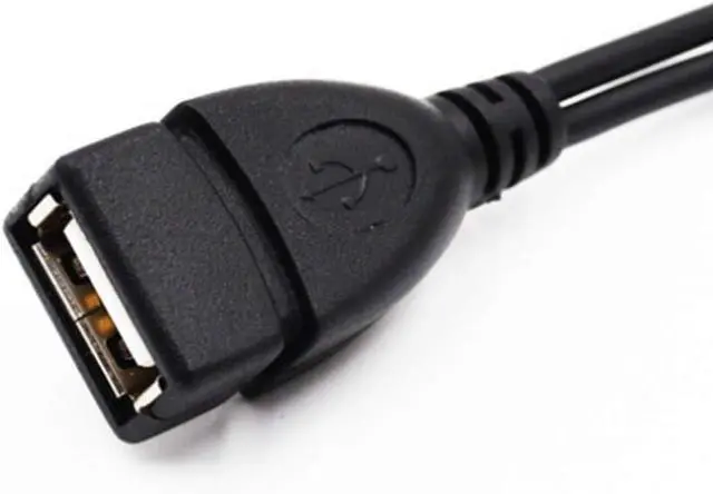 Alt view image 5 of 5 - (2 Pack) 2-in-1 Micro USB (OTG Cable with Power) Adapter Replacement for Fire Stick 4K /Host Devices/PlayStation Classic etc