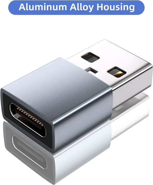 Alt view image 4 of 7 - USB to USB C Adapter for iPhone 16 Charger 5Pack USBC Female to A Male OTG Type C Converter for  Watch Ultra iWatch 7 8 9 10 iPhone 15 14 13 Plus Pro Max AirPods iPad Car  S24