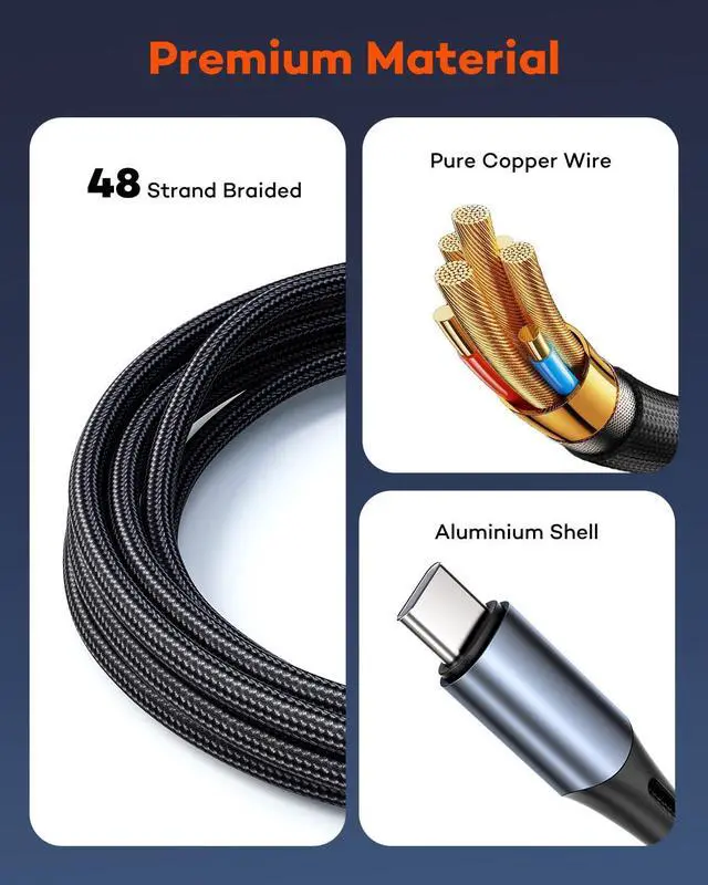 Alt view image 4 of 7 - 3 in 2 Multi Charging Cable for  Watch Charger Nylon Braided 4FT Multi Chargers for All Devices USB C Multiple Charger Cord Compatible with iPhone 16 15 14/iWatch UItra/SE/9-1/Galaxy Android