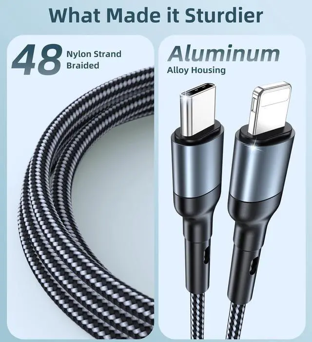 Alt view image 5 of 7 - Charger Cable for  Watch Upgraded 3 in 2 iPhone Watch Charger USB C Multi Charging Cable Compatible with iWatch Ultra/SE/10/9/8/7/6/5/4/3/2/1 & iPhone 16/15/14/13/12/11/Galaxy S23-4FT