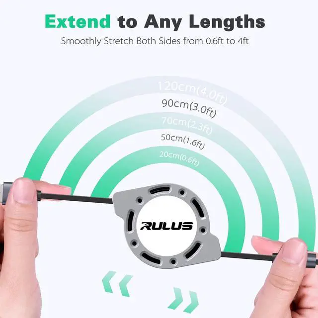 Alt view image 7 of 7 - 4 in 1 Multi Charging Cable [2Pack 4Ft] Retractable Multi Fast Charger Cable Adapter Travel Charger for Multiple Devices with Lightning/Type C/Micro USB Ports for iPhone/ Galaxy/Tablets/More