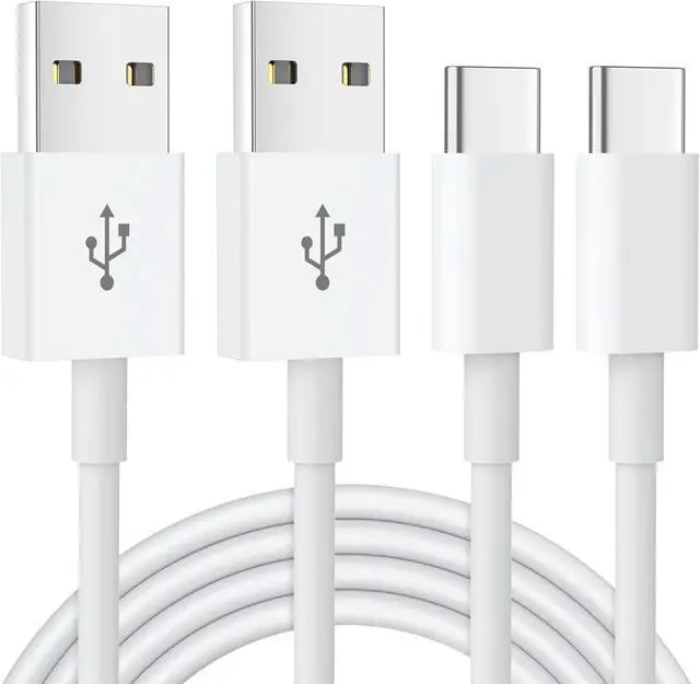 Main image of USB C Cable 2Pack 6FT/1.8M USB A to USB C Cable Fast Charging USB Type C Charger Cable Compatible for  Galaxy S23 S22 S21 S20 S9 Note 10 9 8 iPhone 15 16 Google Pixel OnePlus ect