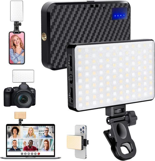 Main image of 168 LED Selfie Light for iPhone Portable Phone Light Clip 3000Mah 3 Modes Rechargeable Alix Earle Lighting for Video Recording for iPhone Camera Laptop iPad Video Conference TikTok Makeup