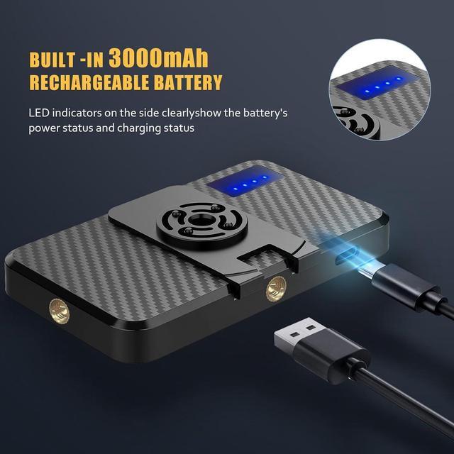 Alt view image 6 of 7 - 168 LED Selfie Light for iPhone Portable Phone Light Clip 3000Mah 3 Modes Rechargeable Alix Earle Lighting for Video Recording for iPhone Camera Laptop iPad Video Conference TikTok Makeup