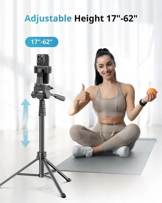 Alt view image 4 of 6 - 12 RGB Selfie Ring Light with 62 Tripod Stand for Video RecordingLive Streaming(YouTube Instagram TIK Tok) Compatible with Phones Cameras and Webcams