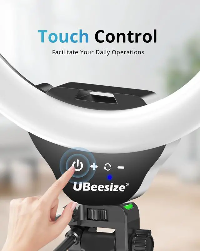 Alt view image 2 of 6 - 12 RGB Selfie Ring Light with 62 Tripod Stand for Video RecordingLive Streaming(YouTube Instagram TIK Tok) Compatible with Phones Cameras and Webcams