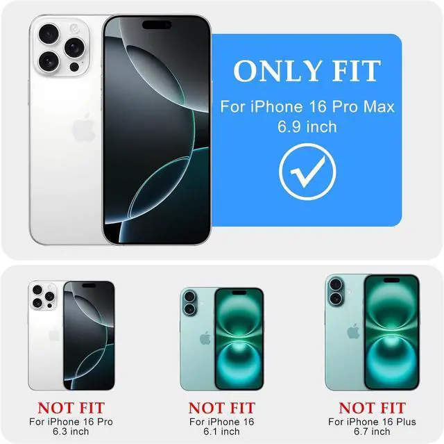 Alt view image 2 of 7 - for iPhone 16 Pro Max Case Curly Wavy Frame Hard Translucent Matte Clear Back Cover for Women Men Compatible with Magsafe TPU Bumper Shockproof Phone Case for iPhone 16 Pro Max Pink