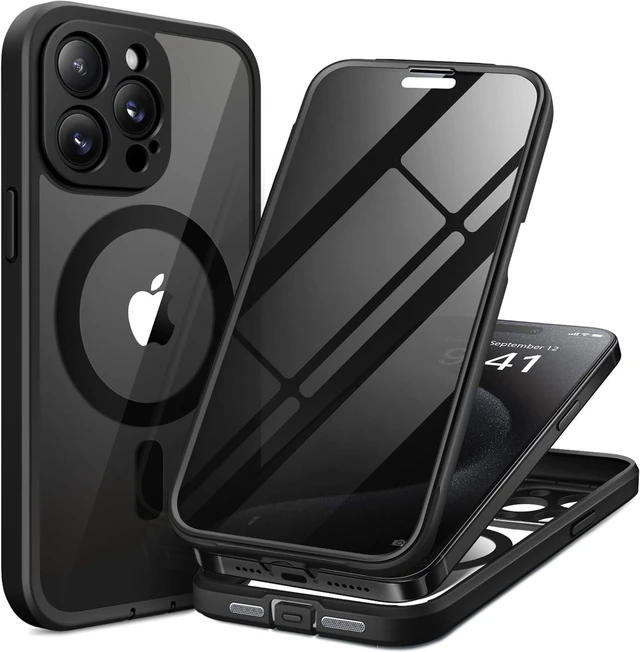 Main image of for iPhone 15 Pro Case Compatible with MagSafe Black