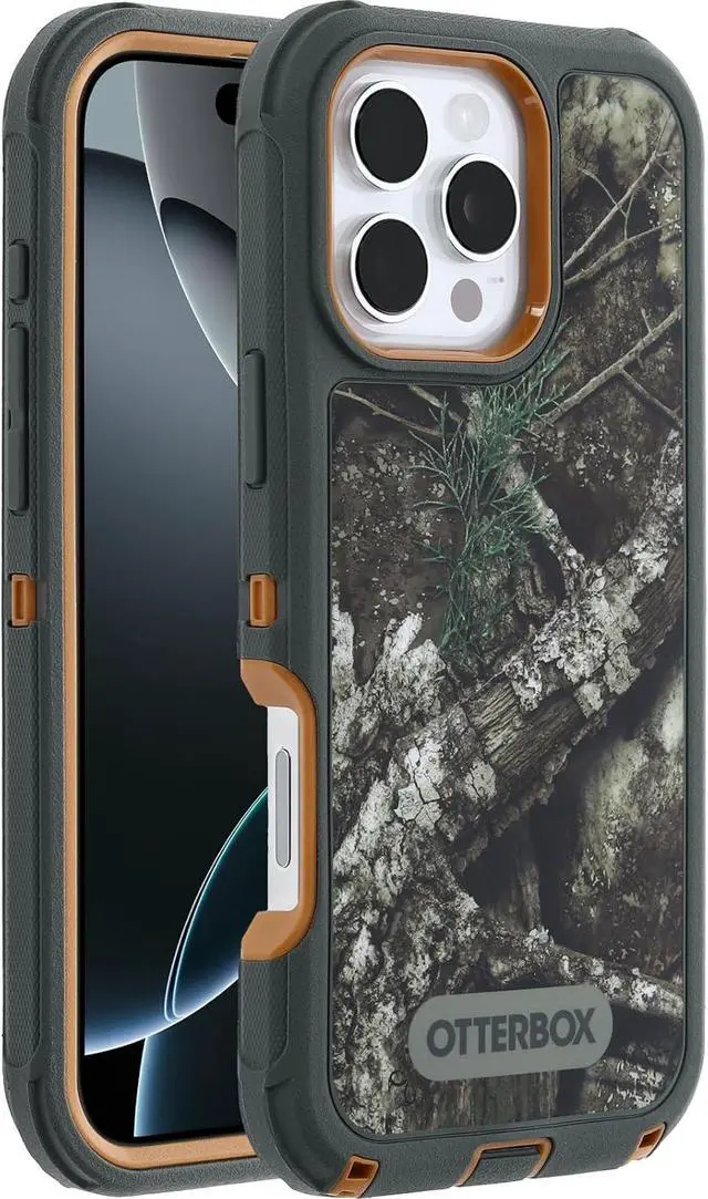 Alt view image 3 of 6 - iPhone 16 Pro Max Defender Series Case - Realtree APX