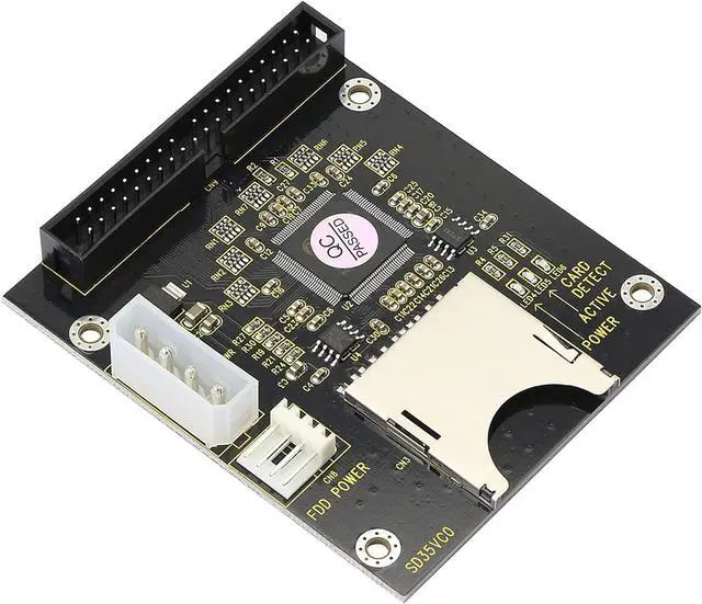 Main image of SD SDHC SDXC MMC to 3.5 40Pin Male IDE Adapter Card SD Memory Card to IDE Hard Disk Drive Adapter