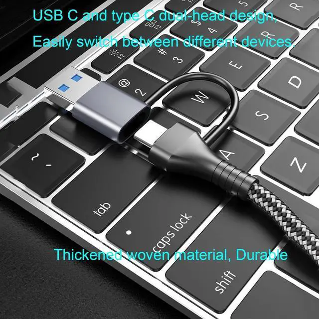 Alt view image 5 of 7 - CFast Card Reader 3 in 2 SD/TF CFast 2.0 Memory Card Reader USB 3.2 Cable Compatible with Windows/Mac/Linux/Android (3 in 2)